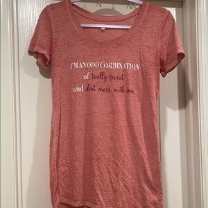 Maurices Coral Graphic Tee